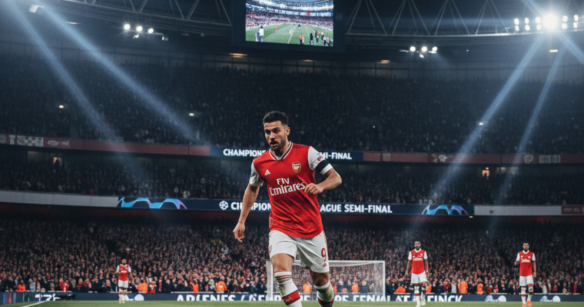 Arsenal Eyes £80m Striker Move as Champions League Semi-Finals Loom