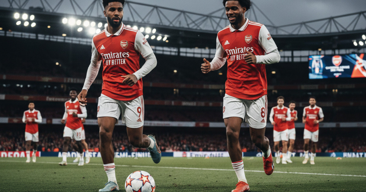 Arsenal Receives Injury Boost Ahead of Crucial Champions League Semi-Final