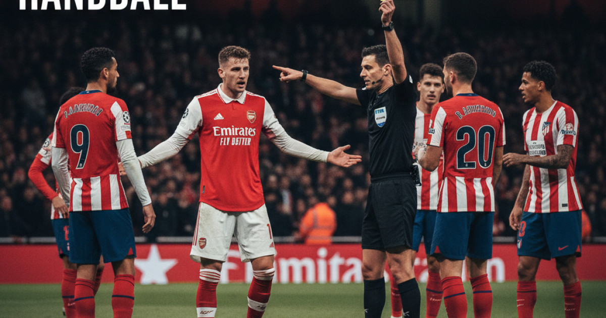 Arsenal's Ben White Penalized for Handball in Champions League Clash with Atletico Madrid