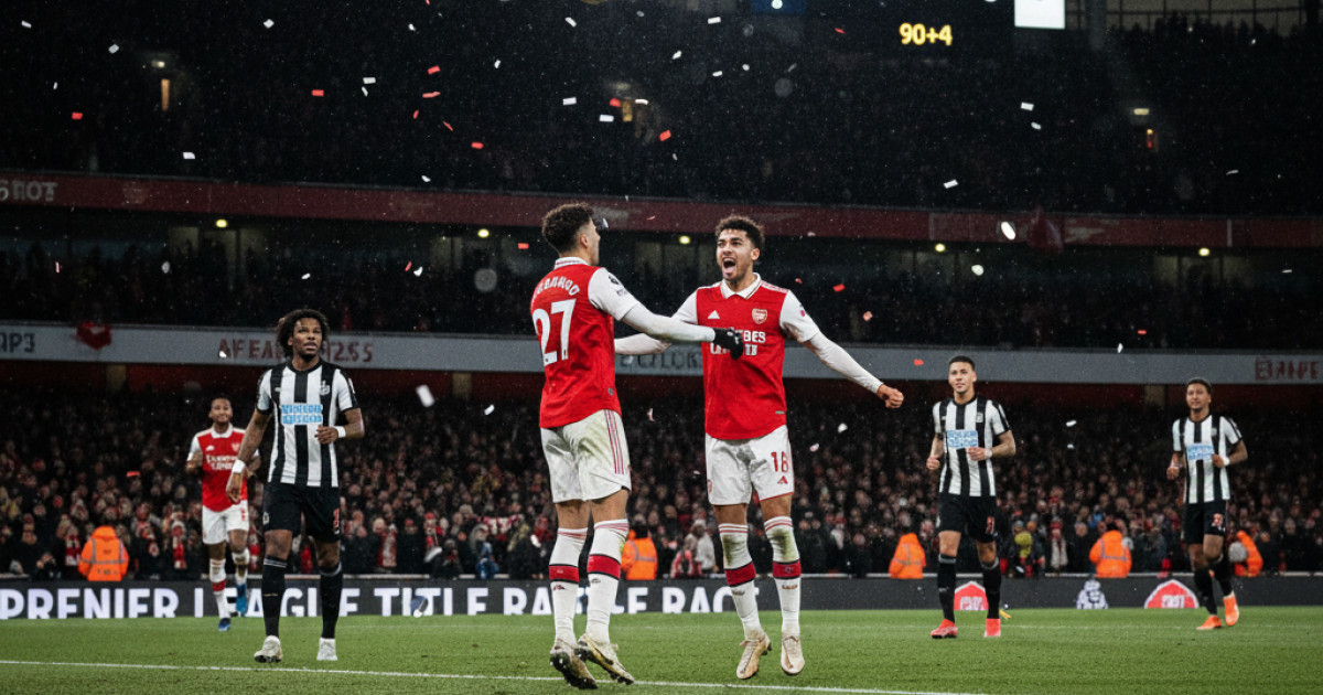 Arsenal's Premier League Title Bid Gets Boost with Narrow Newcastle Win