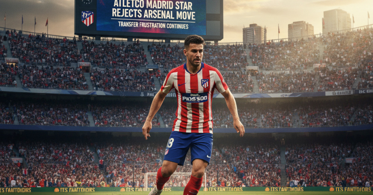 Atletico Madrid Star Rejects Arsenal Move Amid Transfer Frustration