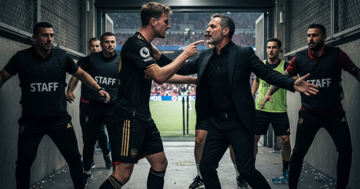Ben White and Diego Simeone Clash in Heated Tunnel Confrontation After Arsenal's Draw