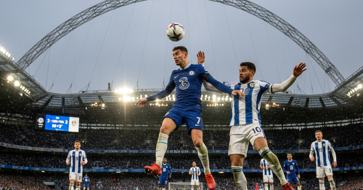 Chelsea Battles Leeds United in Thrilling FA Cup Semi-Final at Wembley