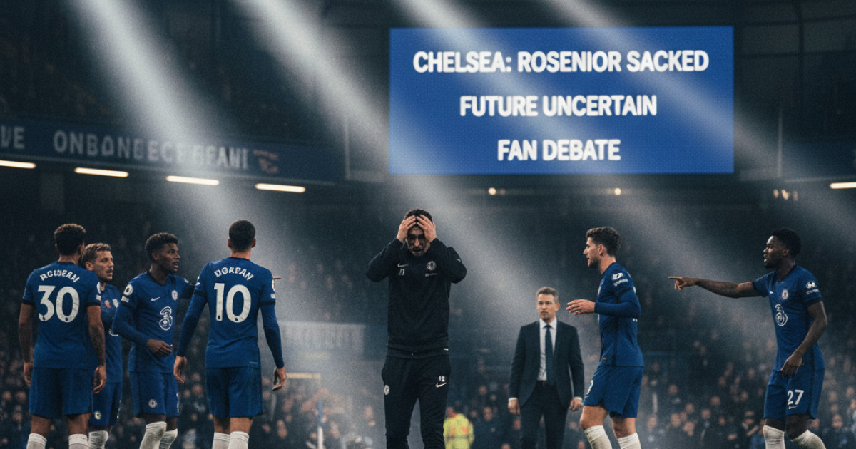 Chelsea's Decision to Sack Liam Rosenior Sparks Debate Over Team's Future