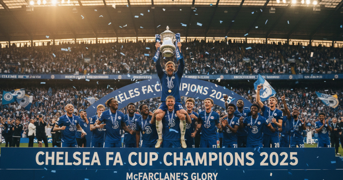 Chelsea’s FA Cup Triumph Boosts Calum McFarlane’s Managerial Prospects