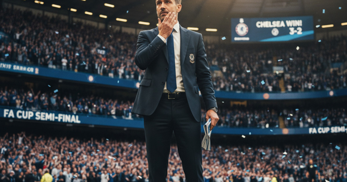 Chelsea's Interim Head Coach Calum McFarlane Reflects on FA Cup Semi-Final Triumph Over Leeds United
