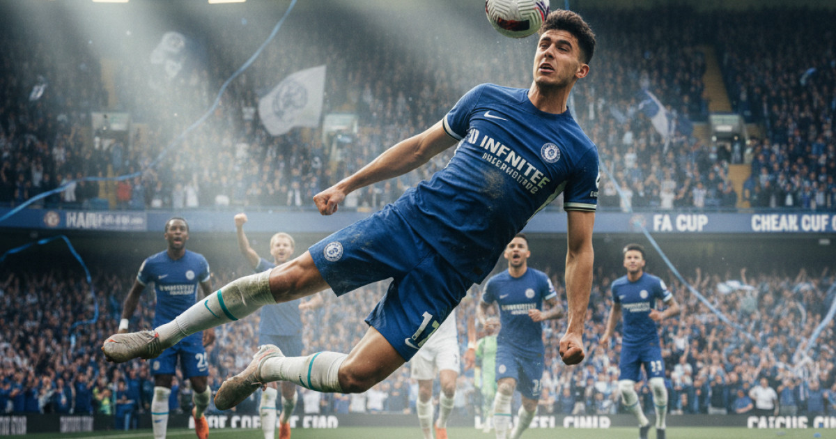 Enzo Fernández's Match-Winning Header Propels Chelsea to FA Cup Semi-Final Victory