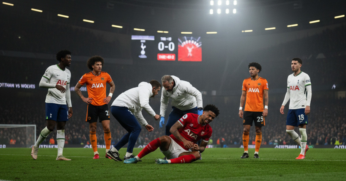 Tottenham Suffers Major Blow: Solanke Out for Crucial Wolves Match