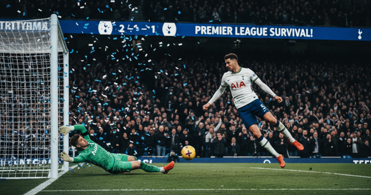 Tottenham's Premier League Survival Hopes Rekindled with Crucial Win