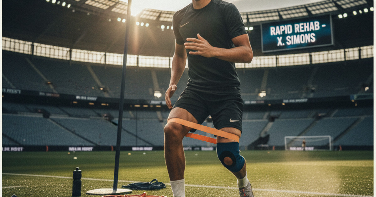 Xavi Simons Commits to Rapid Rehabilitation Following Knee Injury