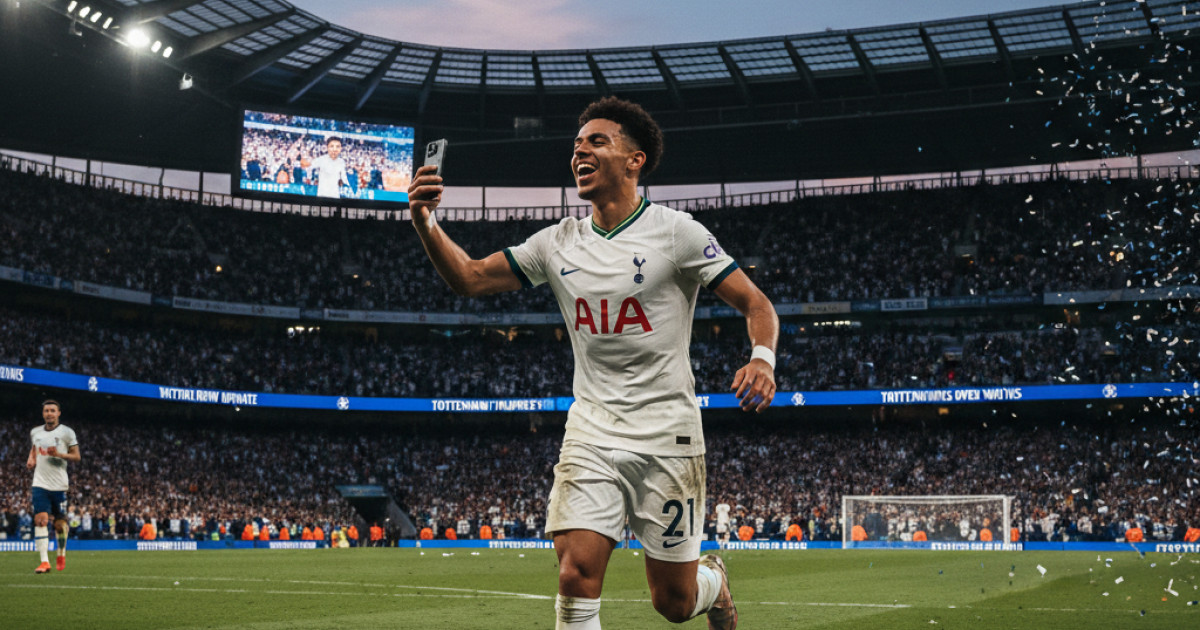Xavi Simons Provides Update After Tottenham's Thrilling Victory Over Wolves