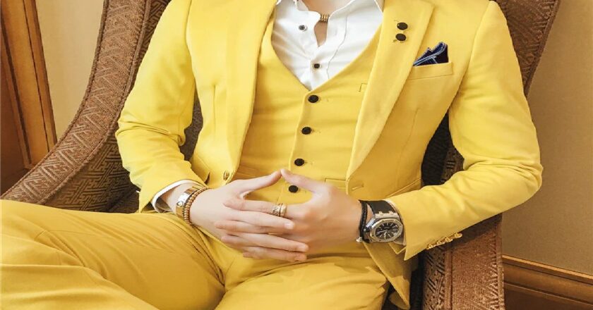 Declaring Wearstify Yellow Suit Textures’ Most Elite Presentation